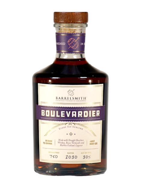 Barrelsmith Boulevardier Cocktail Finished In Oak Barrels